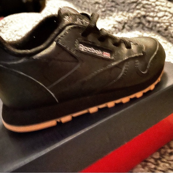 Reebok Unisex Childs 10 Classic Leather Sneakers - Picture 2 of 4